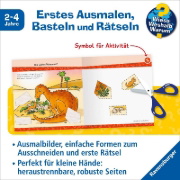 Buchcover und Innenansicht für das Buch: Wieso? Weshalb? Warum? junior AKTIV - Dinosaurier