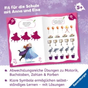 Buchcover und Innenansicht für das Buch: Disney Die Eiskönigin 2: Das große Vorschulbuch