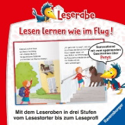 Buchcover und Innenansicht für das Buch: Leserabe - Sonderausgaben - Rabenstarke Ponygeschichten für Erstleser