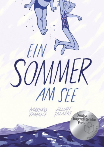 Buchcover und Innenansicht für das Buch: Ein Sommer am See
