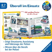 Buchcover und Innenansicht für das Buch: Wieso? Weshalb? Warum?, Band 22: Alles über die Polizei