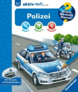 Buchcover und Innenansicht für das Buch: Wieso? Weshalb? Warum? aktiv-Heft: Polizei