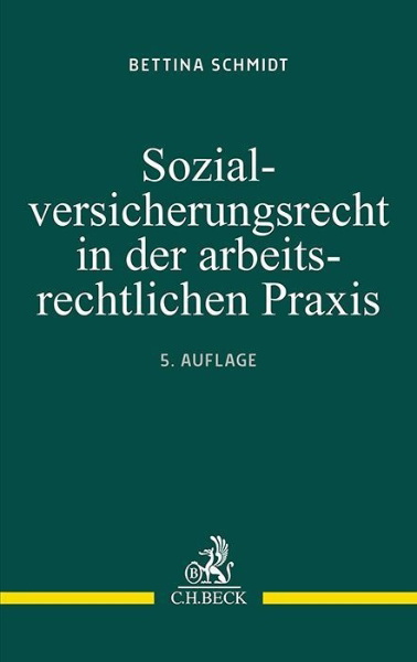 Buchcover und Innenansicht für das Buch: Sozialversicherungsrecht in der arbeitsrechtlichen Praxis