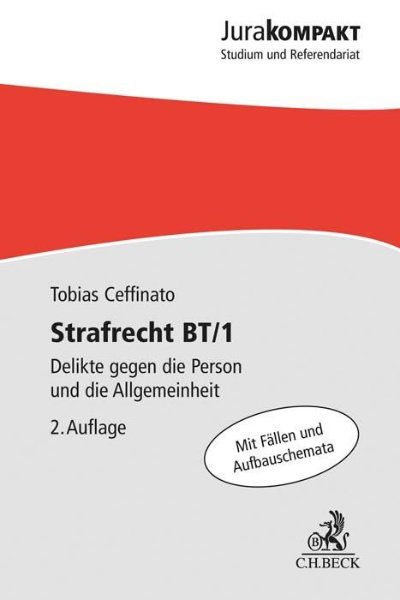 Buchcover und Innenansicht für das Buch: Strafrecht BT/1