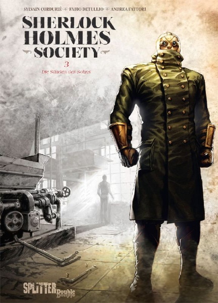 Buchcover und Innenansicht für das Buch: Sherlock Holmes Society. Band 3