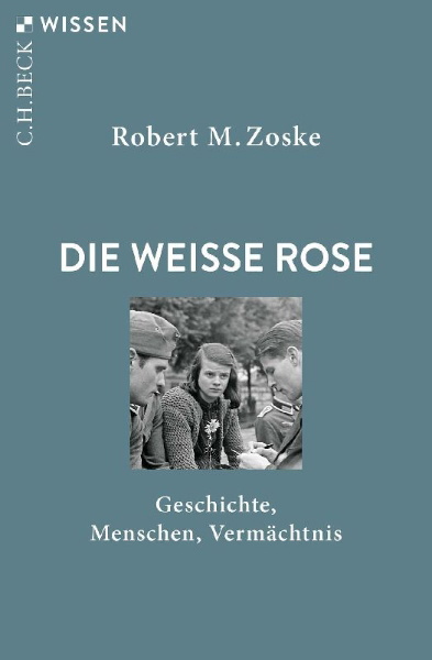 Buchcover und Innenansicht für das Buch: Die Weiße Rose