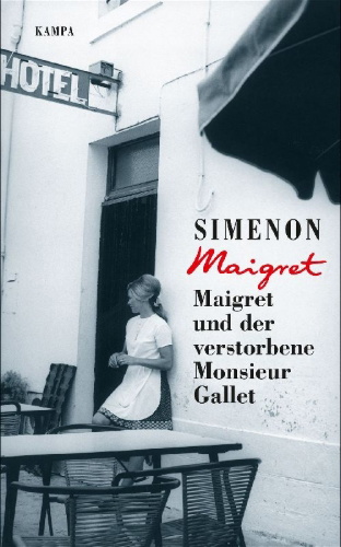 Buchcover und Innenansicht für das Buch: Monsieur Gallet, de¿ce¿de¿