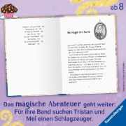 Buchcover und Innenansicht für das Buch: Magic Music, Band 2 - Die klingenden Törtchen