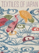 Buchcover und Innenansicht für das Buch: Textiles of Japan