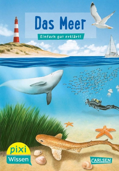 Buchcover und Innenansicht für das Buch: Pixi Wissen Nr. 11: VE 5 Das Meer (5 Exemplare)