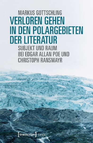 Buchcover und Innenansicht für das Buch: Verloren Gehen in den Polargebieten der Literatur