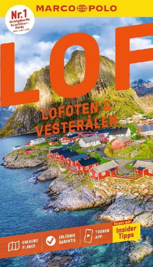 Buchcover und Innenansicht für das Buch: MARCO POLO Reiseführer Lofoten & Vesterålen