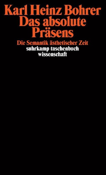 Buchcover und Innenansicht für das Buch: Das absolute Präsens