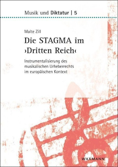 Buchcover und Innenansicht für das Buch: Die STAGMA im 'Dritten Reich'