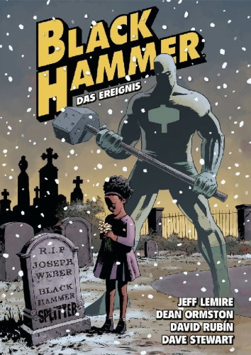Buchcover und Innenansicht für das Buch: Black Hammer