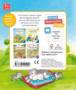Buchcover und Innenansicht für das Buch: Mein erstes Sachen suchen: Lieblingstiere