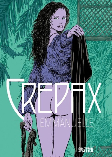 Buchcover und Innenansicht für das Buch: Crepax: Emmanuelle