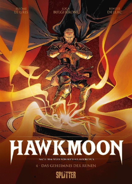 Buchcover und Innenansicht für das Buch: Hawkmoon 4