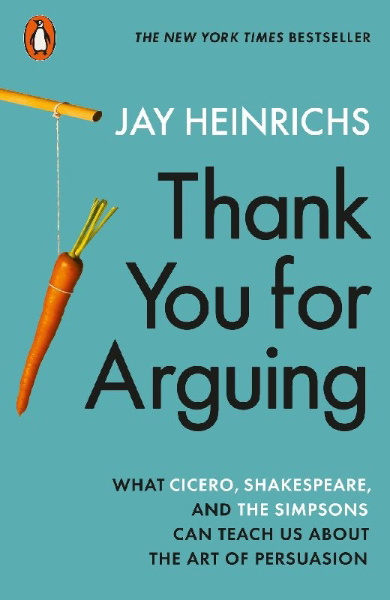 Buchcover und Innenansicht für das Buch: Thank You for Arguing