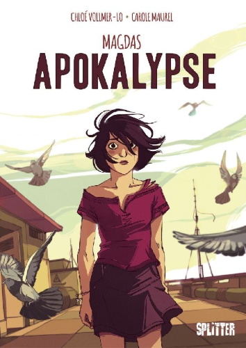 Buchcover und Innenansicht für das Buch: Apocalypse selon Magda