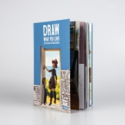 Buchcover und Innenansicht für das Buch: Draw what you love