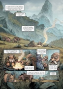Buchcover und Innenansicht für das Buch: Die Saga der Zwerge. Band 22
