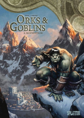 Buchcover und Innenansicht für das Buch: Orks & Goblins. Band 8