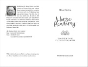 Buchcover und Innenansicht für das Buch: Horse Academy - Sommer der Entscheidungen