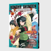 Buchcover und Innenansicht für das Buch: Naruto Konoha Shinden