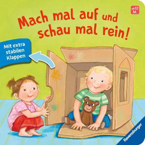 Buchcover und Innenansicht für das Buch: Mach mal auf und schau mal rein!