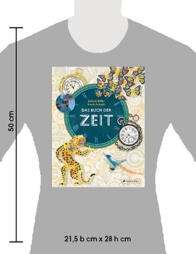 Buchcover und Innenansicht für das Buch: Das Buch der Zeit