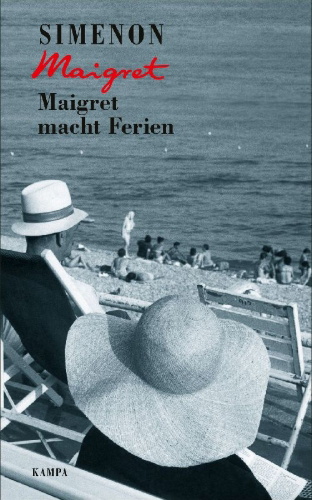 Buchcover und Innenansicht für das Buch: Les vacances de Maigret