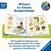 Buchcover und Innenansicht für das Buch: Wieso? Weshalb? Warum? junior, Band 79 - Kämmen, schneiden, Haare waschen