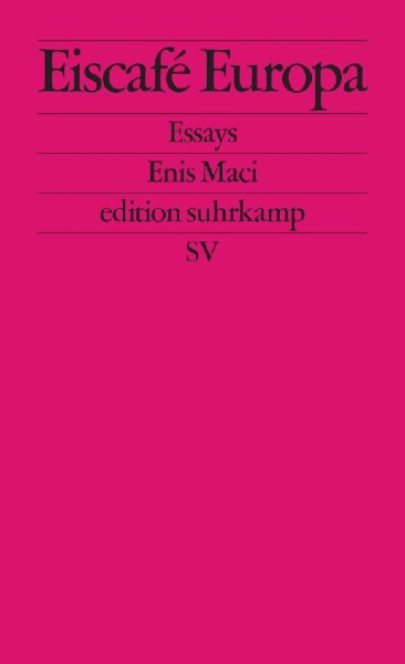 Buchcover und Innenansicht für das Buch: Eiscafé Europa