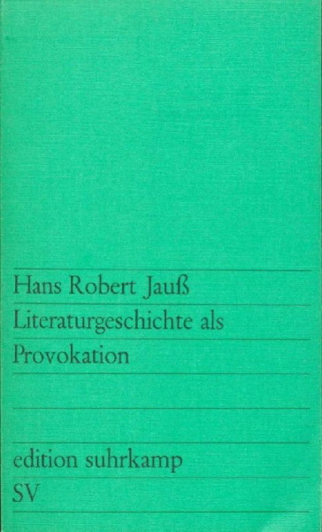 Buchcover und Innenansicht für das Buch: Literaturgeschichte als Provokation