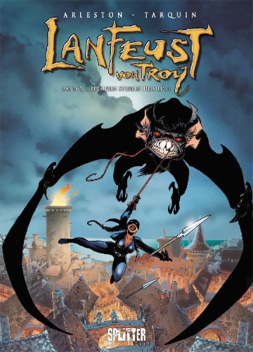 Buchcover und Innenansicht für das Buch: Lanfeust de Troy