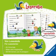 Buchcover und Innenansicht für das Buch: Leserabe - Vor-Lesestufe - Feuerwehrgeschichten