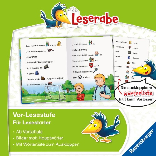 Buchcover und Innenansicht für das Buch: Leserabe - Vor-Lesestufe - Feuerwehrgeschichten