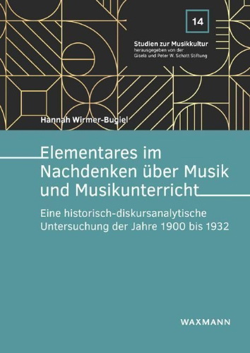 Buchcover und Innenansicht für das Buch: Elementares im Nachdenken über Musik und Musikunterricht