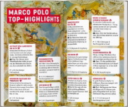 Buchcover und Innenansicht für das Buch: MARCO POLO Reiseführer Oberbayern