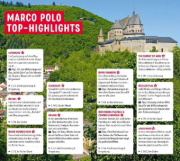Buchcover und Innenansicht für das Buch: MARCO POLO Reiseführer Luxemburg