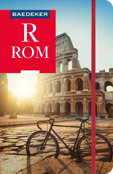 Buchcover und Innenansicht für das Buch: Baedeker Reiseführer Rom