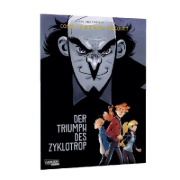 Buchcover und Innenansicht für das Buch: Le Triomphe de Zorglub