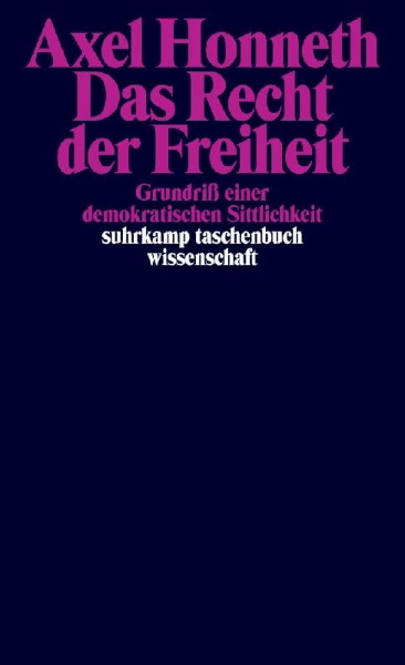 Buchcover und Innenansicht für das Buch: Das Recht der Freiheit