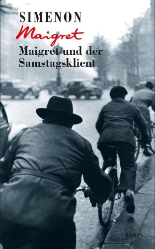 Buchcover und Innenansicht für das Buch: Maigret et le client du samedi