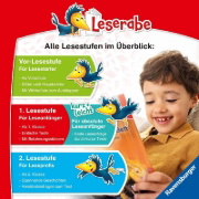 Buchcover und Innenansicht für das Buch: Leserabe 1. Lesestufe - Meermädchen Miki feiert Geburtstag