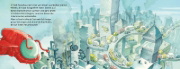 Buchcover und Innenansicht für das Buch: Das Monster vom blauen Planeten