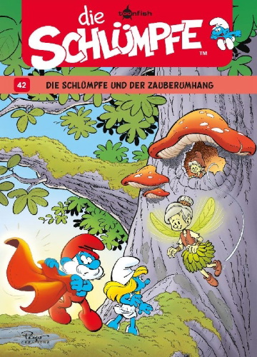 Buchcover und Innenansicht für das Buch: Les Schtroumpfs 42
