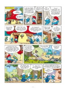 Buchcover und Innenansicht für das Buch: Les Schtroumpfs 42