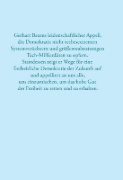 Buchcover und Innenansicht für das Buch: Besinnt Euch!